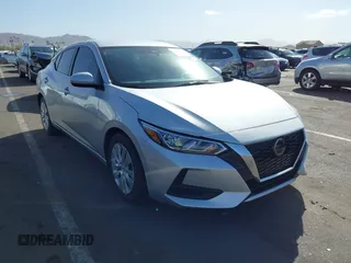 2023 Nissan Sentra S with VIN 3N1AB8BVXPY287582, listed as a IAAI auction lot 41743265 with 24,675 mi miles and . Bid and sale history available at DreamBid. Image 1.