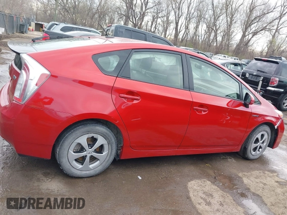 2014 Toyota Prius Four with VIN JTDKN3DU7E1833935, listed as a IAAI auction lot 41840017 with 84,111 mi miles. Bid and sale history available at carsss.com. Image 13.