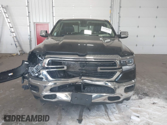 2020 Ram 1500 Laramie with VIN 1C6SRFDT7LN142009, listed as a IAAI auction lot 42330341 with 108,351 mi miles and . Bid and sale history available at DreamBid. Image 12.