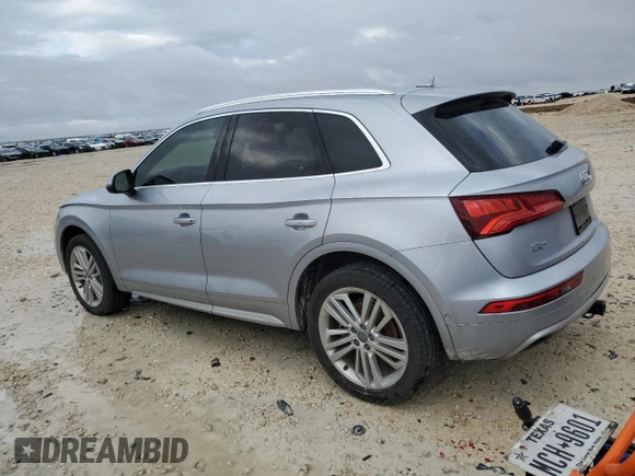 2019 Audi Q5 Prestige with VIN WA1CNAFY6K2097305, listed as a Copart auction lot 42100015 with 56,562 mi miles and Salvage Title. Bid and sale history available at carsss.com. Image 2.