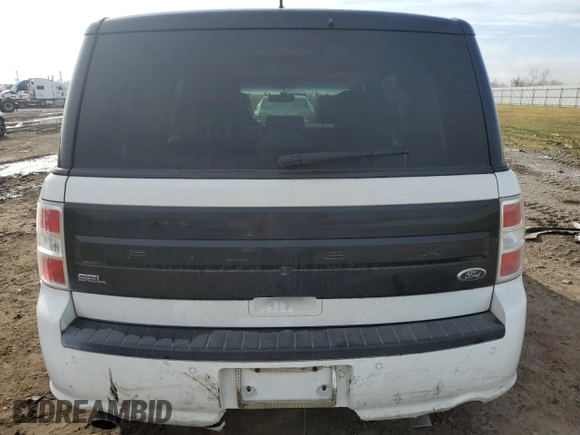 2016 Ford Flex SEL z VIN 2FMGK5C8XGBA08313, wystawiony jako Copart lot #47081805 z przebiegiem 121 848 mil mil oraz Czysty tytuł • Clean title. Historia ofert i sprzedaży dostępna na DreamBid. Obrazek 6.