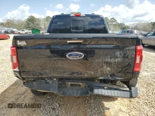 2022 Ford F-150 XL with VIN 1FTFW1E55NFA77499, listed as a Copart auction lot 48509815 with 98,143 mi miles and Salvage Title. Bid and sale history available at DreamBid. Image 6.