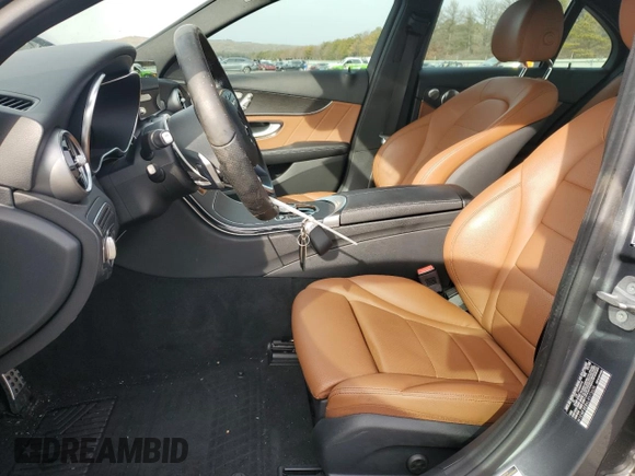 2020 Mercedes-Benz C 300 with VIN W1KWF8EBXLR573639, listed as a Copart auction lot 43644675 with 21,048 mi miles and Non Repairable. Bid and sale history available at DreamBid. Image 7.
