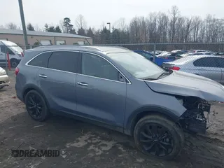 2020 Kia Sorento EX V6 with VIN 5XYPHDA54LG639537, listed as a IAAI auction lot 41570160 with 34,858 mi miles. Bid and sale history available at carsss.com. Image 1.