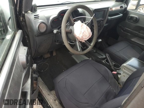 2009 Jeep Wrangler X with VIN 1J4FA24199L783458, listed as a Copart auction lot 56542705 with 236,840 mi miles and Salvage title. Bid and sale history available at DreamBid. Image 8.