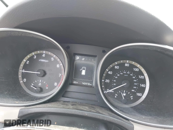 2018 Hyundai Santa Fe 2.4L with VIN 5XYZT3LB0JG525150, listed as a IAAI auction lot 42070377 with 142,418 mi miles and . Bid and sale history available at DreamBid. Image 7.