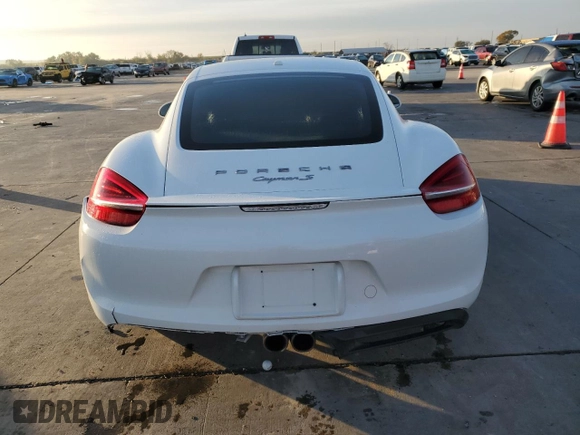 2014 Porsche Cayman S с VIN WP0AB2A83EK193755, выставлен на аукционе Copart как лот 83566134 с пробегом 49 965 миль миль и Списание • Salvage title. История ставок и продаж доступна на DreamBid. Изображение 6.