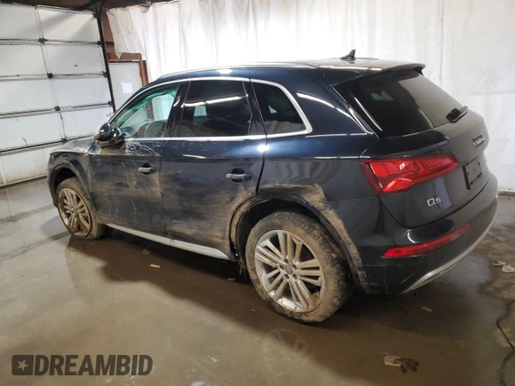 2020 Audi Q5 Premium Plus with VIN WA1BNAFY2L2104618, listed as a Copart auction lot 72943952 with 26,147 mi miles. Bid and sale history available at carsss.com. Image 2.