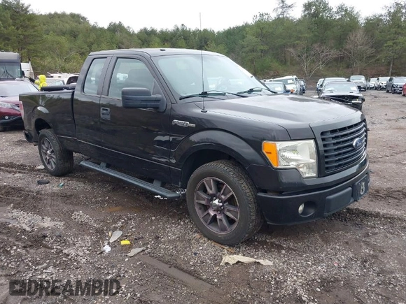 2014 Ford F-150 XL with VIN 1FTFX1CF3EFC60019, listed as a IAAI auction lot 41720720 with 127,887 mi miles. Bid and sale history available at carsss.com. Image 1.