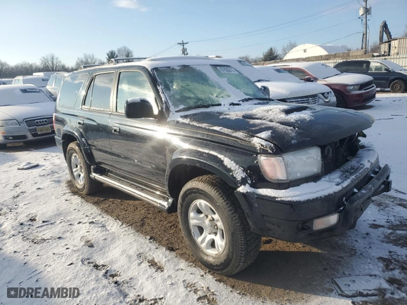 2001 Toyota 4Runner SR5 with VIN JT3HN86R210349868, listed as a Copart auction lot 87835015 with 189,398 mi miles and Salvage Title. Bid and sale history available at carsss.com. Image 4.