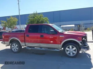 2008 Ford F-150 XLT with VIN 1FTPW14508FA60278, listed as a IAAI auction lot 41868870 with 118,222 mi miles. Bid and sale history available at carsss.com. Image 14.