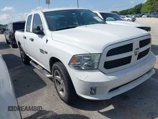 2015 Ram 1500 Express z VIN 1C6RR6FT5FS614872, wystawiony jako IAAI lot #42172000 z przebiegiem 129 721 mil mil oraz . Historia ofert i sprzedaży dostępna na DreamBid. Obrazek 1.