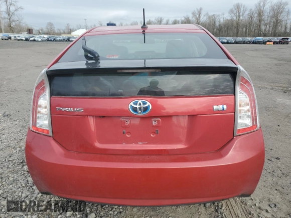 2014 Toyota Prius Four with VIN JTDKN3DU6E0356999, listed as a Copart auction lot 48083305 with 284,666 mi miles and Salvage Title. Bid and sale history available at carsss.com. Image 6.
