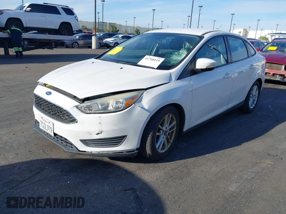 2016 Ford Focus SE with VIN 1FADP3F25GL339312, listed as a IAAI auction lot 41758115 with 77,972 mi miles. Bid and sale history available at carsss.com. Image 2.