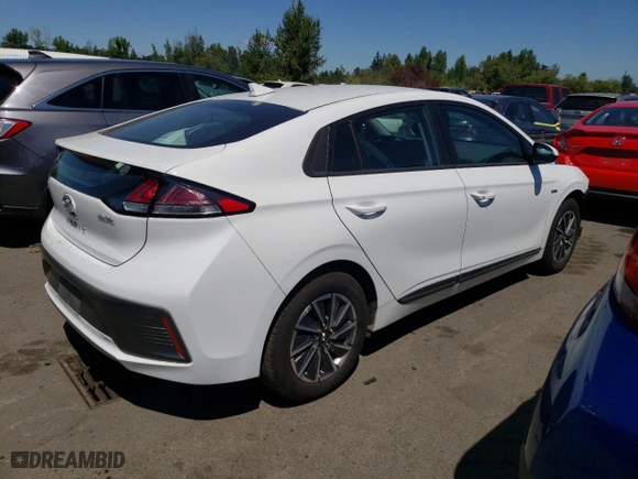 2020 Hyundai Ioniq Electric SE with VIN KMHC75LJ6LU072436, listed as a Copart auction lot 65186214 with 24,880 mi miles and Salvage Title. Bid and sale history available at carsss.com. Image 3.