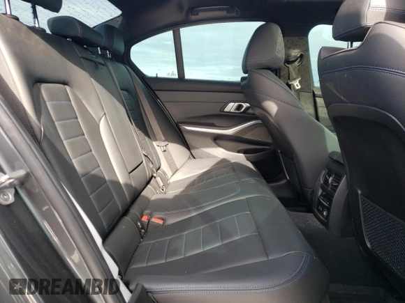 2020 BMW 3 Series M340i with VIN 3MW5U7J05L8B44054, listed as a Copart auction lot 50531364 with 38,012 mi miles and Salvage Title. Bid and sale history available at carsss.com. Image 10.