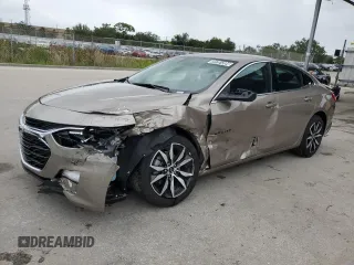 2024 Chevrolet Malibu RS with VIN 1G1ZG5ST2RF152310, listed as a Copart auction lot 83524454 with 7,783 mi miles and Salvage Title. Bid and sale history available at carsss.com. Image 1.