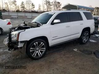 2018 GMC Yukon Denali with VIN 1GKS1CKJXJR269329, listed as a Copart auction lot 83078724 with 91,226 mi miles and Salvage Title. Bid and sale history available at carsss.com. Image 1.