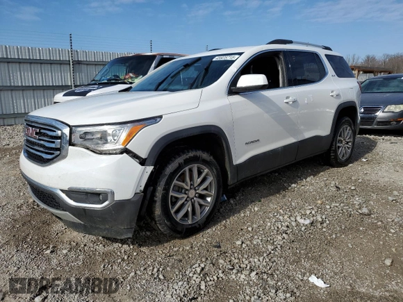 2018 GMC Acadia SLE with VIN 1GKKNSLA6JZ159181, listed as a Copart auction lot 45925715 with 59,537 mi miles and Salvage Title. Bid and sale history available at DreamBid. Image 1.