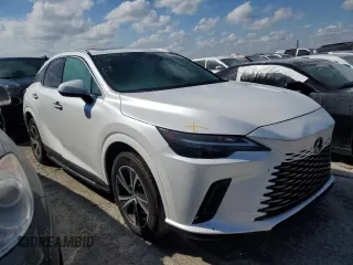 2024 Lexus RX with VIN 2T2BAMBAXRC041687, listed as a Copart auction lot 74264224 with Not Provided miles and Salvage Title. Bid and sale history available at carsss.com. Image 4.