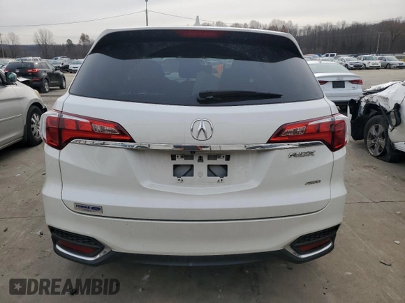 2018 Acura RDX with VIN 5J8TB4H33JL028535, listed as a Copart auction lot 84562724 with 96,940 mi miles and Salvage Title. Bid and sale history available at carsss.com. Image 6.