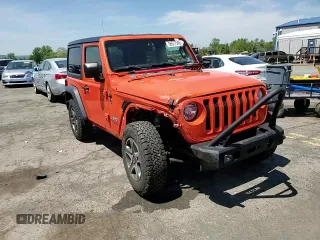 2019 Jeep Wrangler Sport S z VIN 1C4GJXAG8KW576807, wystawiony jako Copart lot #56577505 z przebiegiem 79 968 mil mil oraz Szkoda całkowita • Salvage title. Historia ofert i sprzedaży dostępna na DreamBid. Obrazek 14.