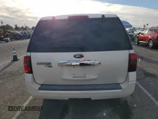 2008 Ford Expedition Max Limited с VIN 1FMFK19528LA22001, выставлен на аукционе Copart как лот 46836345 с пробегом 215 389 миль миль и Чистый • Clean title. История ставок и продаж доступна на DreamBid. Изображение 6.