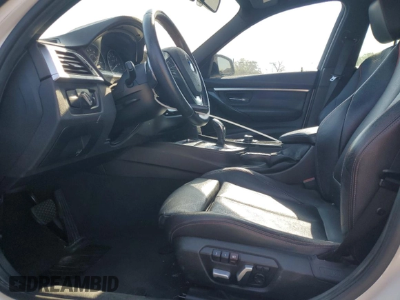 2016 BMW 3 Series 328i with VIN WBA8E9G54GNT44077, listed as a Copart auction lot 52255465 with 127,496 mi miles and Salvage Title. Bid and sale history available at carsss.com. Image 7.