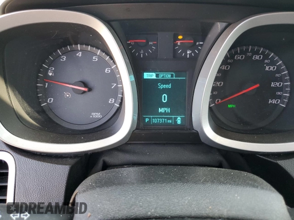 2013 Chevrolet Equinox LTZ with VIN 2GNFLGE33D6337375, listed as a Copart auction lot 52931175 with 107,371 mi miles and Salvage Title. Bid and sale history available at carsss.com. Image 9.