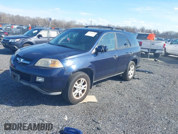 2004 Acura MDX Touring Pkg w/Navigation with VIN 2HNYD18834H523502, listed as a IAAI auction lot 41876131 with 150,886 mi miles. Bid and sale history available at carsss.com. Image 2.