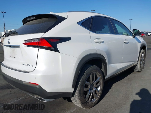 2016 Lexus NX 200t with VIN JTJYARBZ2G2045680, listed as a IAAI auction lot 42500615 with 83,439 mi miles and . Bid and sale history available at DreamBid. Image 4.