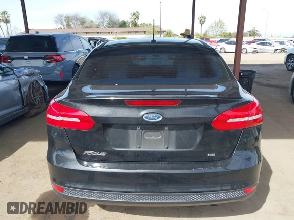 2015 Ford Focus SE with VIN 1FADP3F25FL330463, listed as a IAAI auction lot 41755867 with 72,725 mi miles. Bid and sale history available at carsss.com. Image 16.