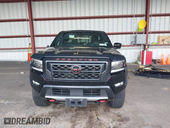 2023 Nissan Frontier SV with VIN 1N6ED1EK1PN634535, listed as a IAAI auction lot 42748147 with 32,304 mi miles and . Bid and sale history available at DreamBid. Image 12.