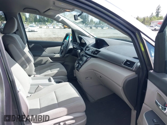 2015 Honda Odyssey EX z VIN 5FNRL5H49FB025993, wystawiony jako IAAI lot #42316946 z przebiegiem 47 694 mil mil oraz . Historia ofert i sprzedaży dostępna na DreamBid. Obrazek 5.