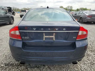 2010 Volvo S80 I6 with VIN YV1982AS7A1132738, listed as a Copart auction lot 54868245 with 116,081 mi miles and Salvage Title. Bid and sale history available at carsss.com. Image 6.