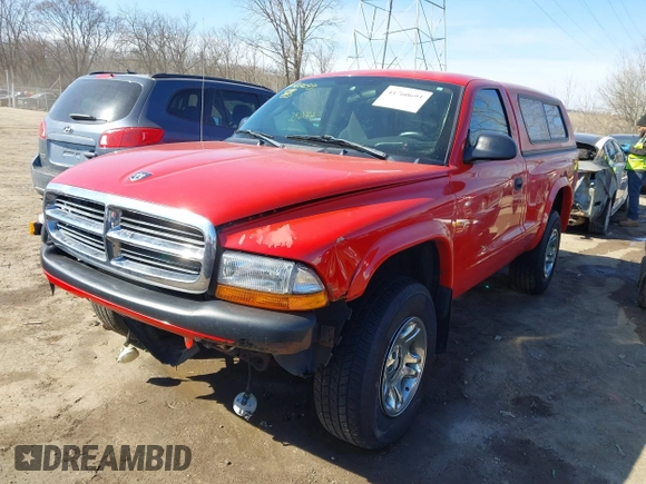 2004 Dodge Dakota с VIN 1D7GG36K04S680034, выставлен на аукционе IAAI как лот 41760693 с пробегом 166 561 миль миль и . История ставок и продаж доступна на DreamBid. Изображение 17.