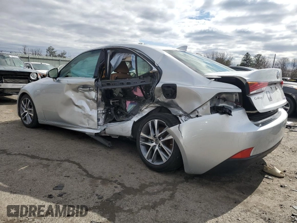 2019 Lexus IS 300 with VIN JTHC81D29K5034224, listed as a Copart auction lot 47721675 with Not provided miles and Salvage title. Bid and sale history available at DreamBid. Image 2.