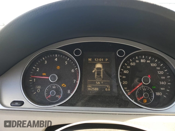2012 Volkswagen CC Sport with VIN WVWMP7AN3CE506011, listed as a Copart auction lot 76378304 with 162,580 mi miles and Clean Title. Bid and sale history available at DreamBid. Image 9.