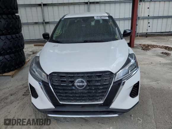 2022 Nissan Kicks S with VIN 3N1CP5BV4NL489546, listed as a Copart auction lot 54014935 with 63,306 mi miles and Clean Title. Bid and sale history available at DreamBid. Image 5.