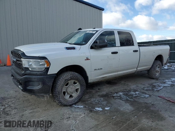2022 Ram 2500 Tradesman with VIN 3C6UR5HL7NG203464, listed as a Copart auction lot 41596615 with 89,182 mi miles and Clean title. Bid and sale history available at DreamBid. Image 1.