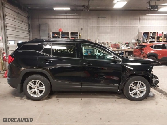 2019 GMC Terrain SLE with VIN 3GKALMEV2KL155375, listed as a IAAI auction lot 42001383 with 102,964 mi miles. Bid and sale history available at carsss.com. Image 14.