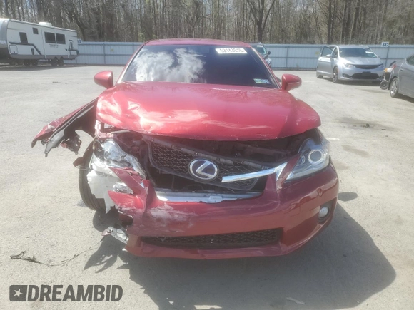2013 Lexus CT 200h z VIN JTHKD5BH0D2169196, wystawiony jako Copart lot #52143515 z przebiegiem 170 875 mil mil oraz Szkoda całkowita • Salvage title. Historia ofert i sprzedaży dostępna na DreamBid. Obrazek 5.