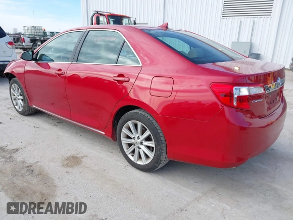 2012 Toyota Camry SE with VIN 4T1BK1FK6CU507625, listed as a IAAI auction lot 41744165 with 127,269 mi miles. Bid and sale history available at carsss.com. Image 3.
