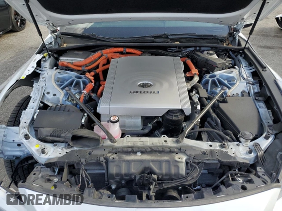 2023 Toyota Mirai XLE with VIN JTDAAAAA4PA009853, listed as a Copart auction lot 51687695 with 27,638 mi miles and Salvage Title. Bid and sale history available at DreamBid. Image 11.