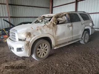 2008 Toyota Sequoia Platinum with VIN 5TDZY67A48S014297, listed as a Copart auction lot 65931634 with 0 mi miles and Non Repairable. Bid and sale history available at carsss.com. Image 1.