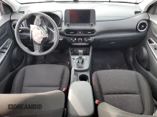 2023 Hyundai Kona SEL with VIN KM8K6CAB3PU970951, listed as a Copart auction lot 42945845 with Not Provided miles and Salvage Title. Bid and sale history available at DreamBid. Image 8.