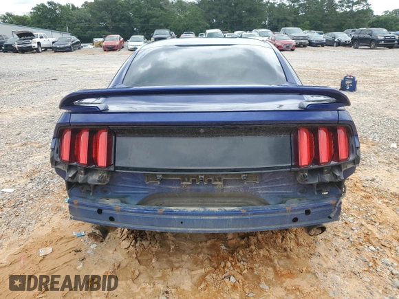 2016 Ford Mustang V6 with VIN 1FA6P8AM5G5321430, listed as a Copart auction lot 56377045 with 133,672 mi miles and Salvage title. Bid and sale history available at DreamBid. Image 6.