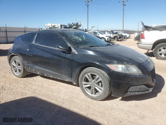 2013 Honda CR-Z with VIN JHMZF1D49DS002427, listed as a Copart auction lot 87719345 with 107,924 mi miles and Salvage Title. Bid and sale history available at carsss.com. Image 4.