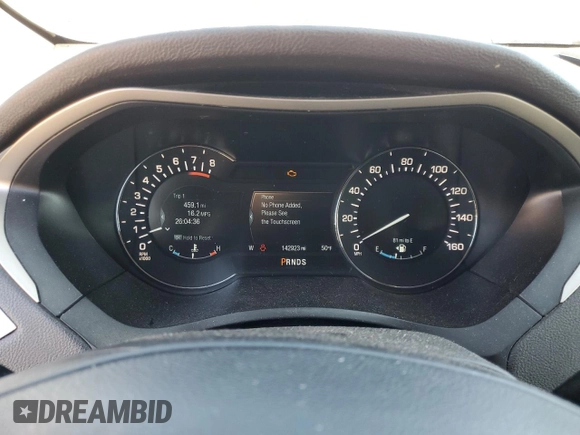 2013 Lincoln MKZ with VIN 3LN6L2JK2DR821552, listed as a Copart auction lot 46279785 with 142,923 mi miles and Salvage Title. Bid and sale history available at DreamBid. Image 9.