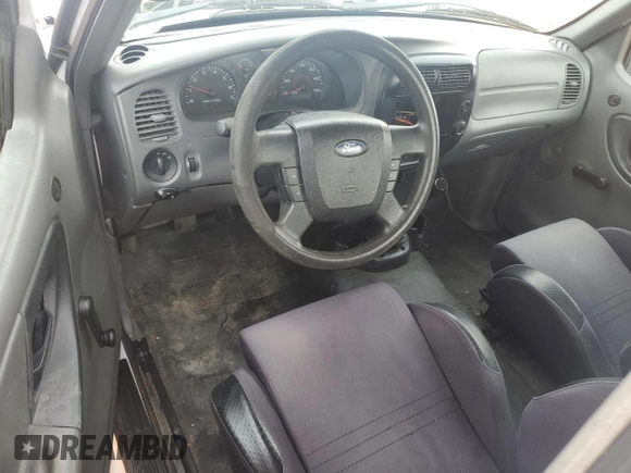 2007 Ford Ranger XL with VIN 1FTYR10U67PA58472, listed as a Copart auction lot 48584315 with 191,228 mi miles and Clean title. Bid and sale history available at DreamBid. Image 8.